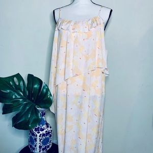 Lewit Floral Ruffle Summer Dress